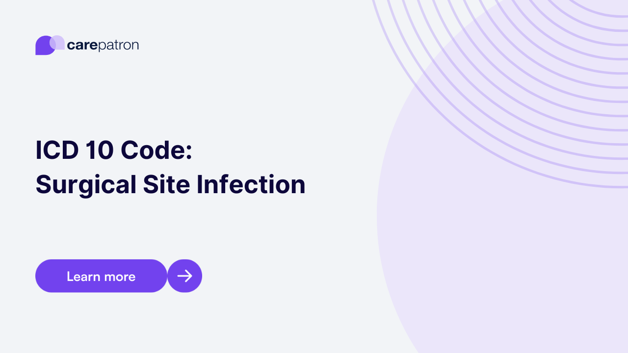 Surgical Site Infection ICD10CM Codes 2023
